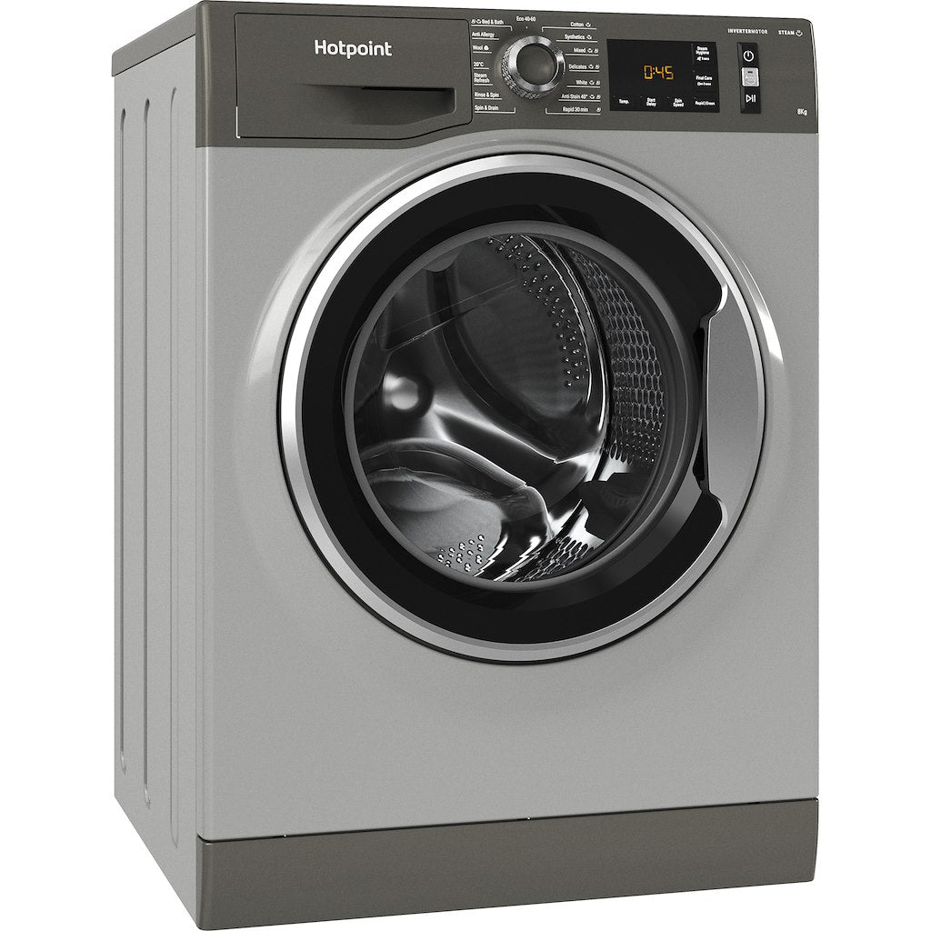 Hotpoint ActiveCare NM11 845 GC A UK N Washing Machine - Graphite