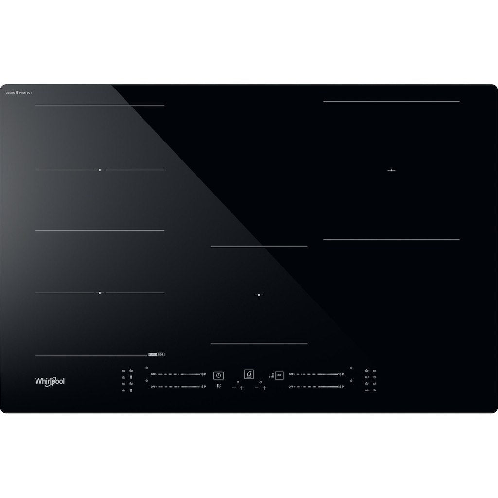 Whirlpool CleanProtect Induction Hob - Black -  77cm - WF S1577 CPNE