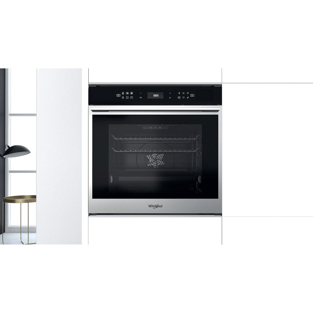 W Collection - Single Oven - 73L - LCD Touch Text - Stainless Steel With 6TH Sense, Ready2Cook and Telescopic Shelves
