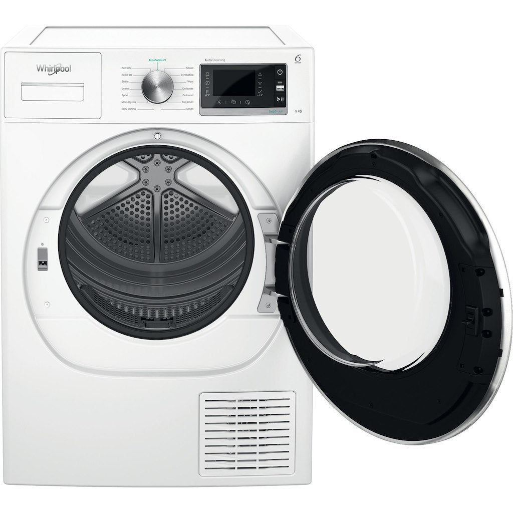 Whirlpool Freestanding Supreme Silence Heat Pump Dryer - White - 9kg - A+++ Rated - W6 D94WR UK