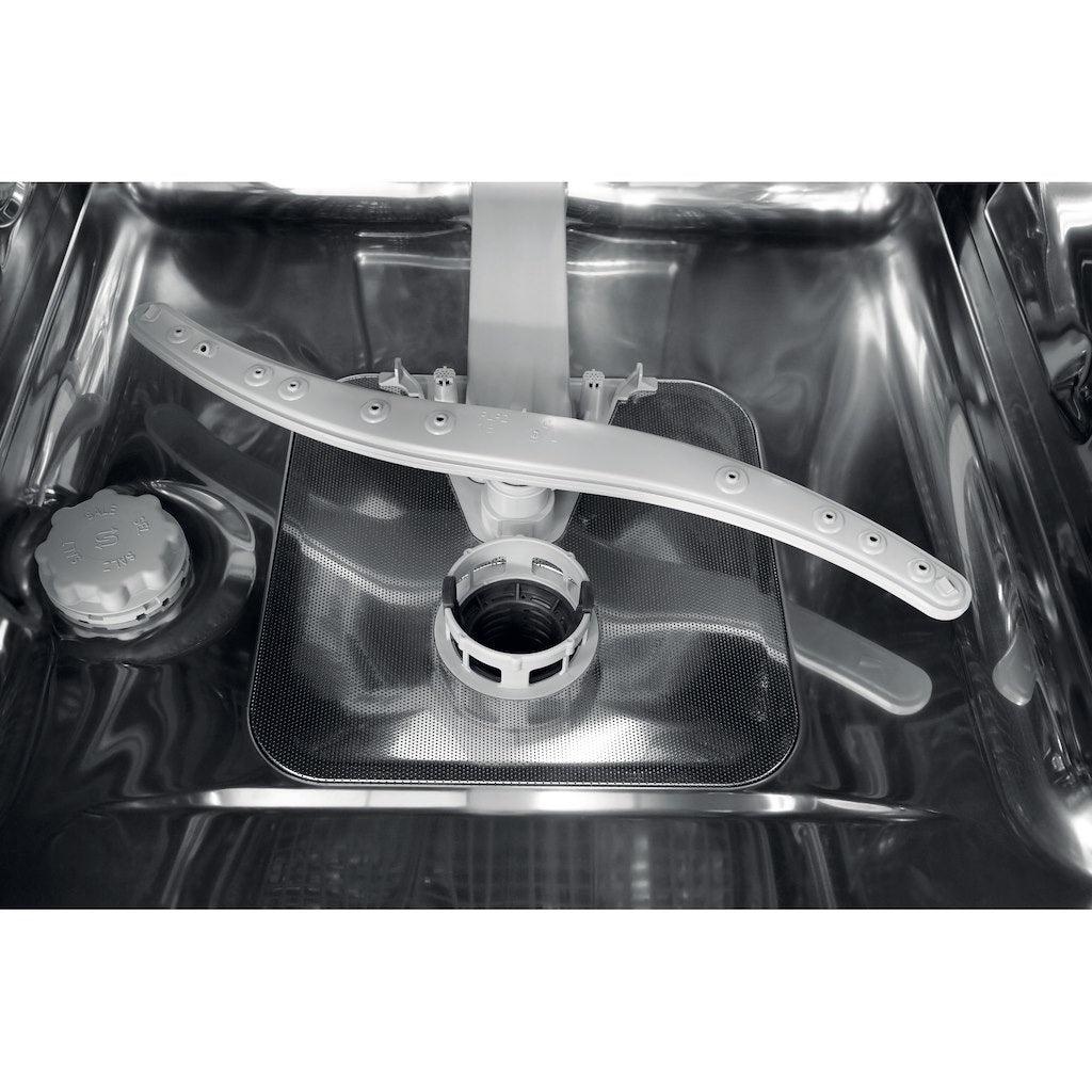 Hotpoint integrated dishwasher: full size, inox