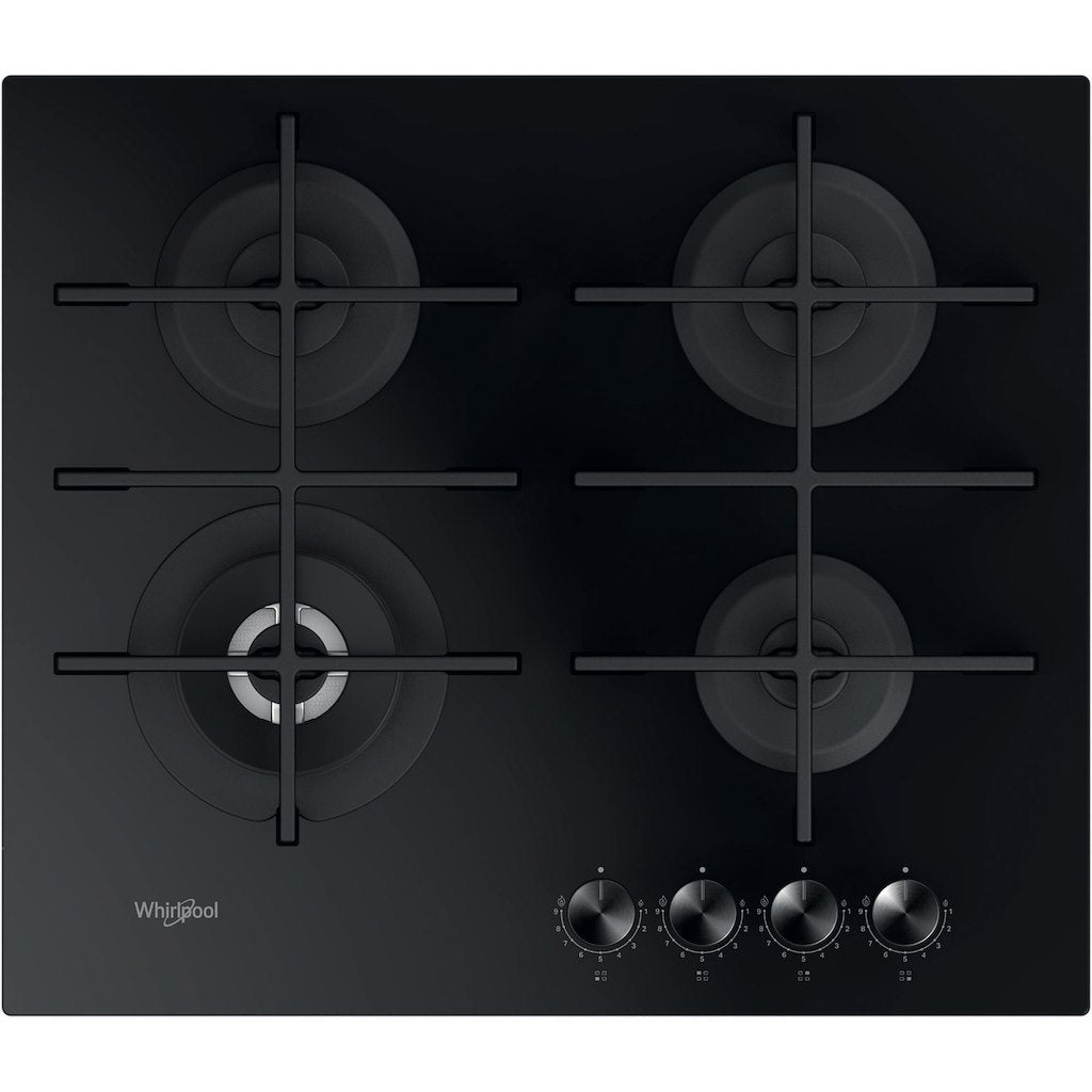 Whirlpool W Collection GOWL 628/NB Hob 4 Burners 60cm - Black