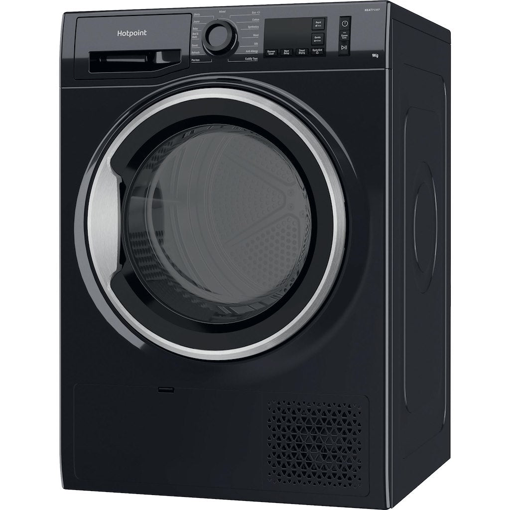 Hotpoint NT M11 92BSK UK Freestanding 9kg Heat Pump Tumble Dryer - Black