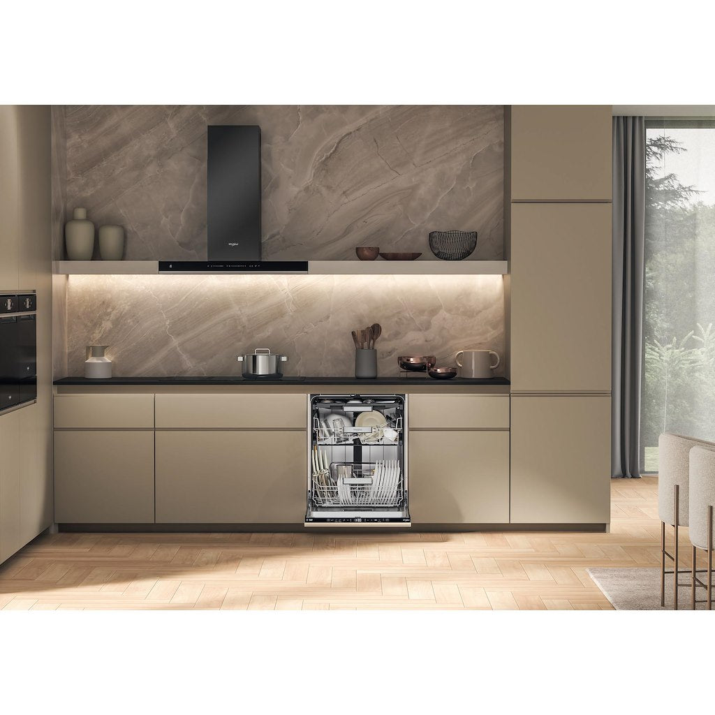 Whirlpool W7I HT40 TS UK Built In 15 Place Setting Dishwasher