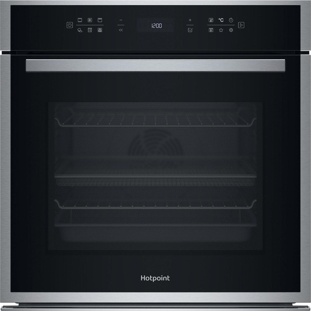 Hotpoint Class 6 ActiveMultiflow HOI68CT0SXUK Electric Single Fan Oven with Air Fry and GentleSteam - Stainless Steel