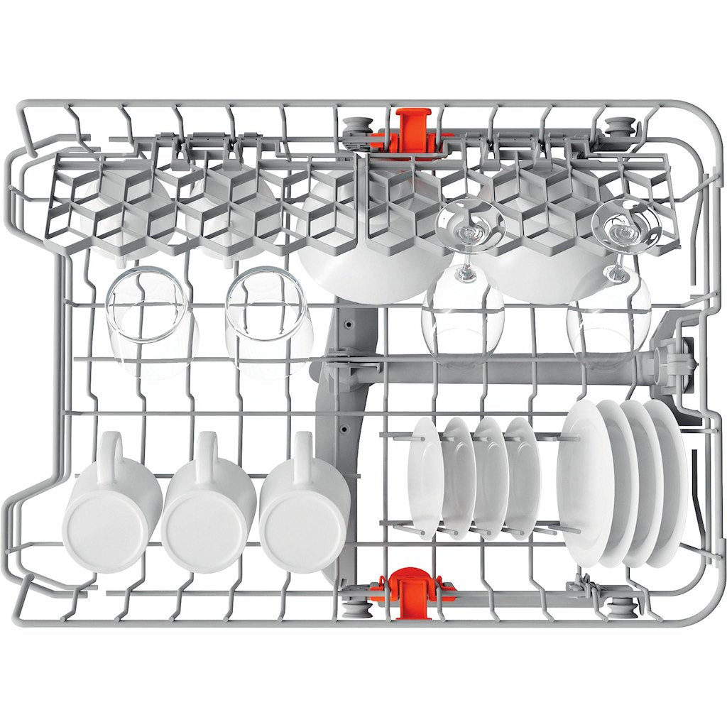 Hotpoint Slimline HF9E 1B19 S UK Freestanding Dishwasher - Silver