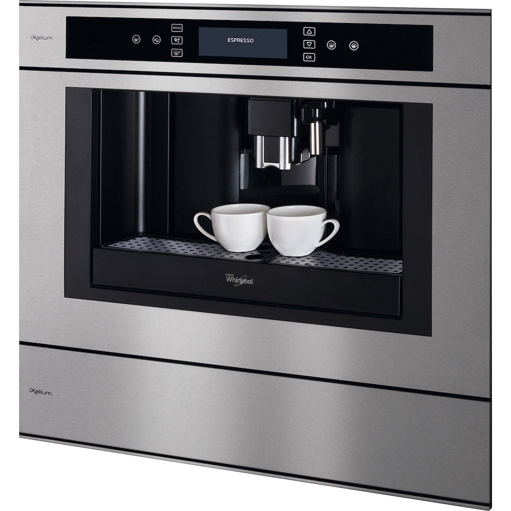 Whirlpool Fusion ACE 102 IXL Built-In Coffee Machine in Stainless Steel