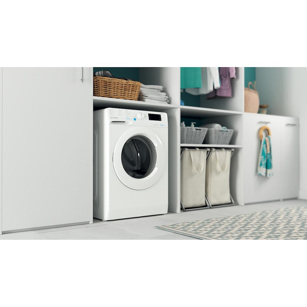 Freestanding front loading washing machine - BWE 91496X W UK N