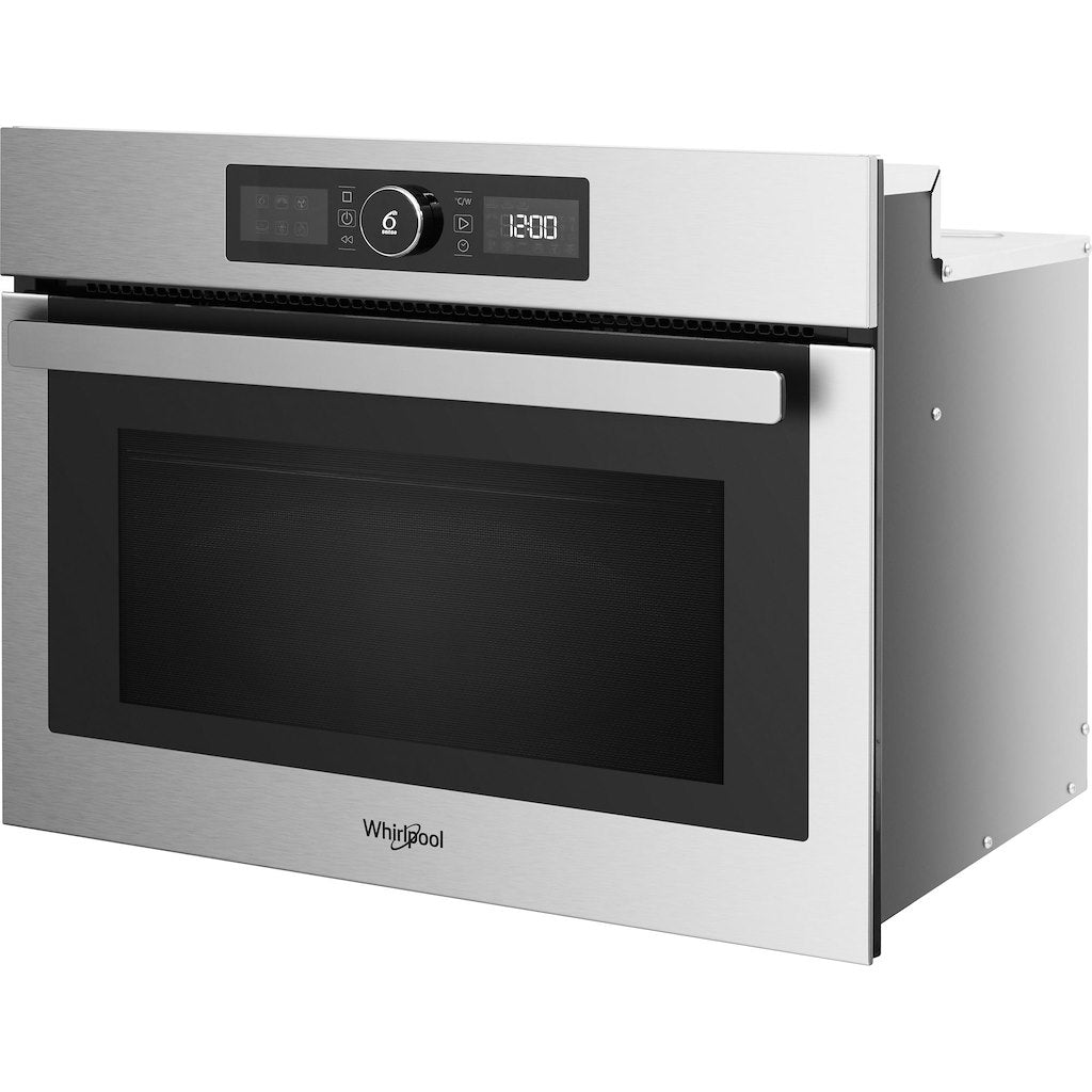 Absolute 900W (MW) Combi 455mm H - Stainless Steel -  With 3D Wave Technology and Dual Crisp