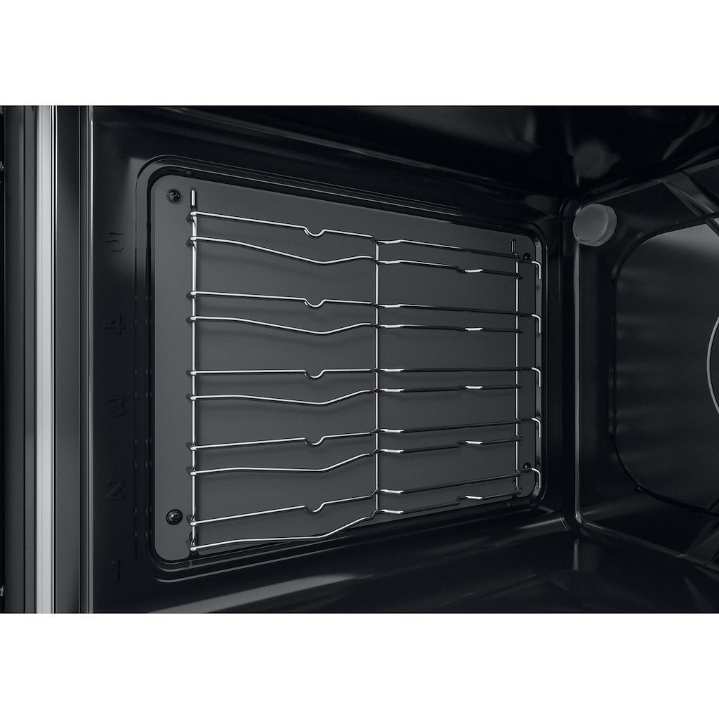 Gas Double Oven Cooker - Digital Display - Black With Click&Clean and Programable Timer