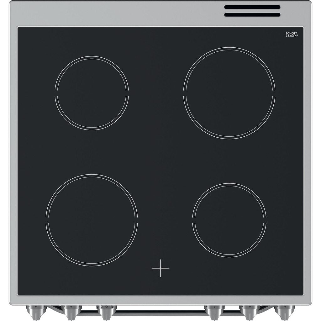 Hotpoint Electric Single Cooker - Stainless Steel - 60cm - A Rated - HS67V5KHX/UK