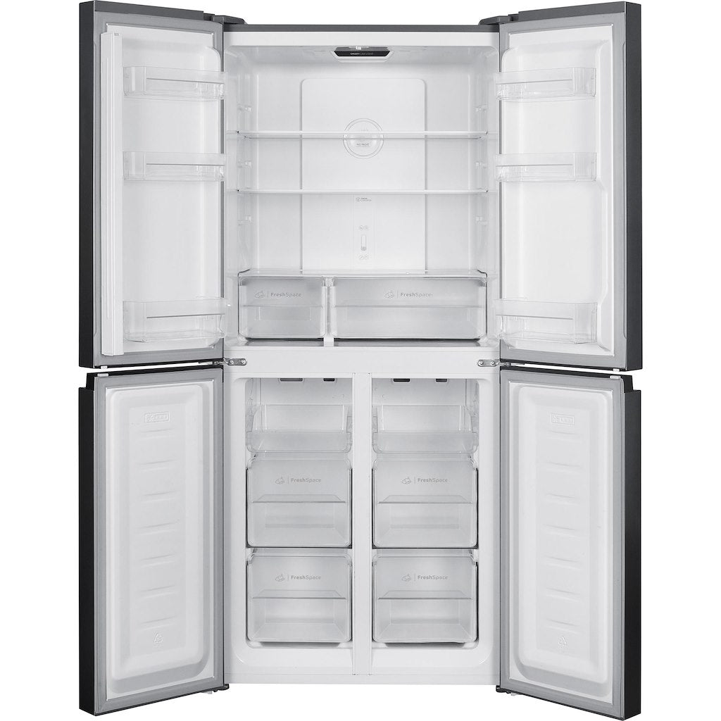 Total No Frost 4 Door American Fridge Freezer - Inox - 79CM - 421L
