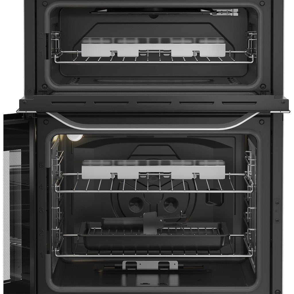 Hotpoint gas freestanding double cooker: 60cm