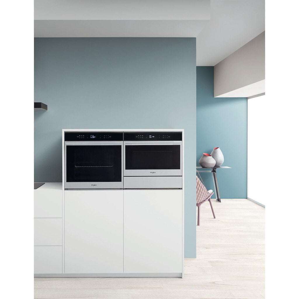 W Collection - Single Oven - 73L - LCD Touch Text - Stainless Steel With 6TH Sense, Ready2Cook and Telescopic Shelves
