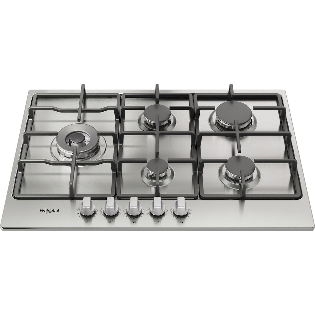 Whirlpool Gas Hob: 5 gas burners - TGML 761 IX R
