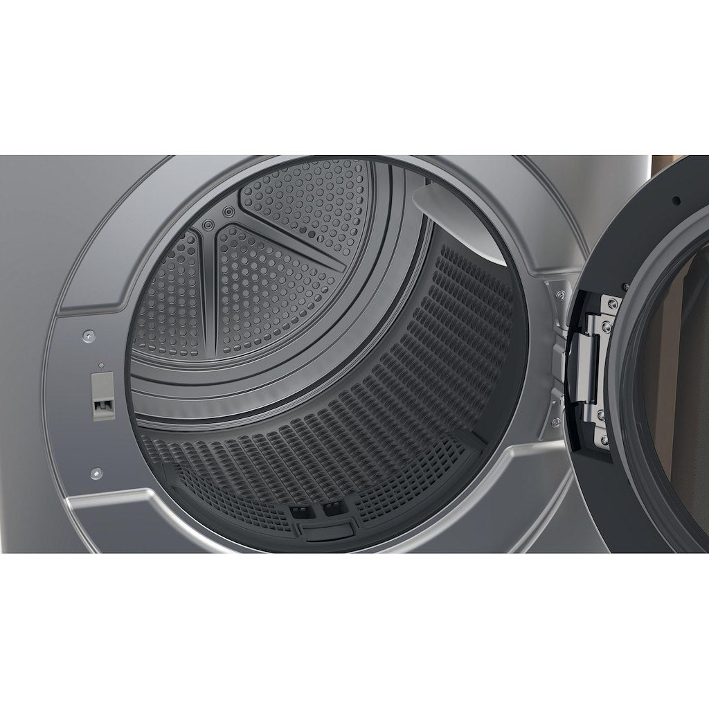 Indesit Heat Pump Tumble Dryer: Freestanding, 8,0kg - YT M11 82SS X UK - Silver