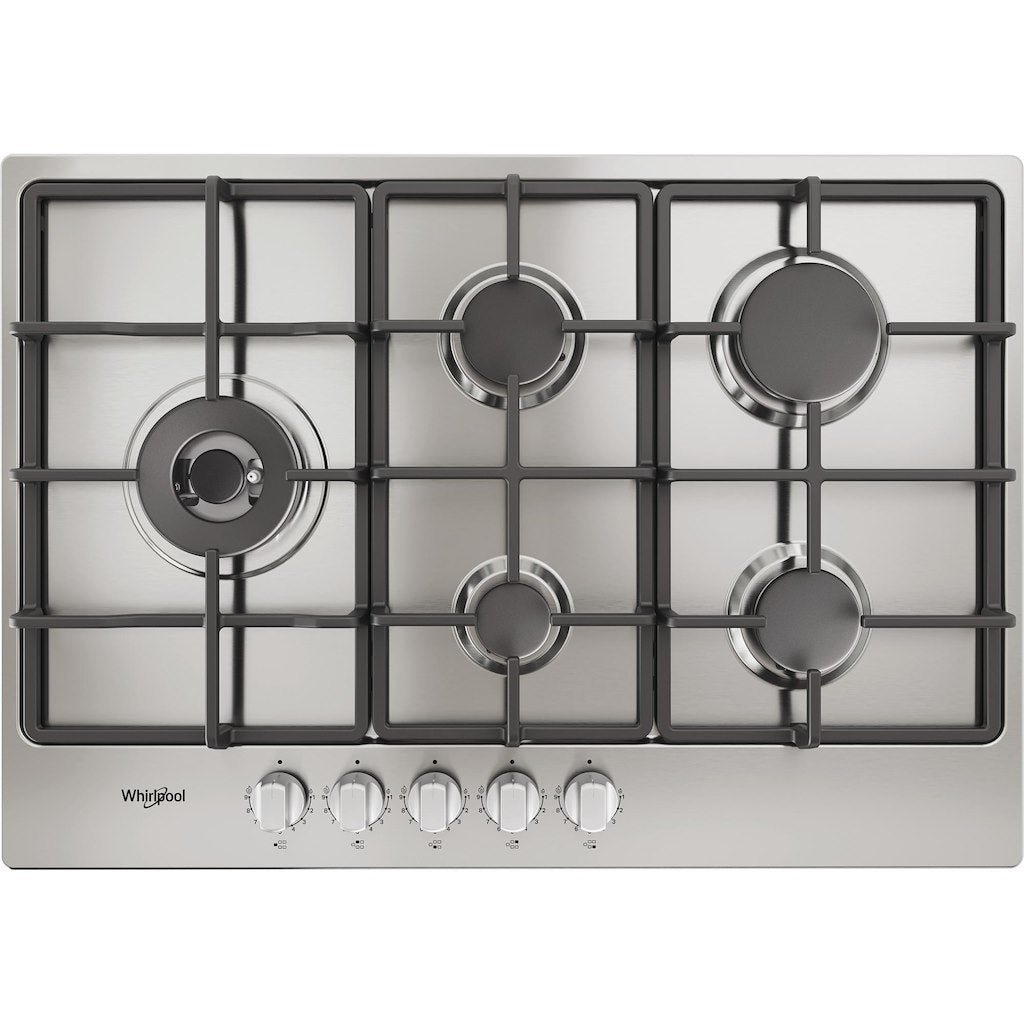 Whirlpool Gas Hob: 5 gas burners - TGML 761 IX R