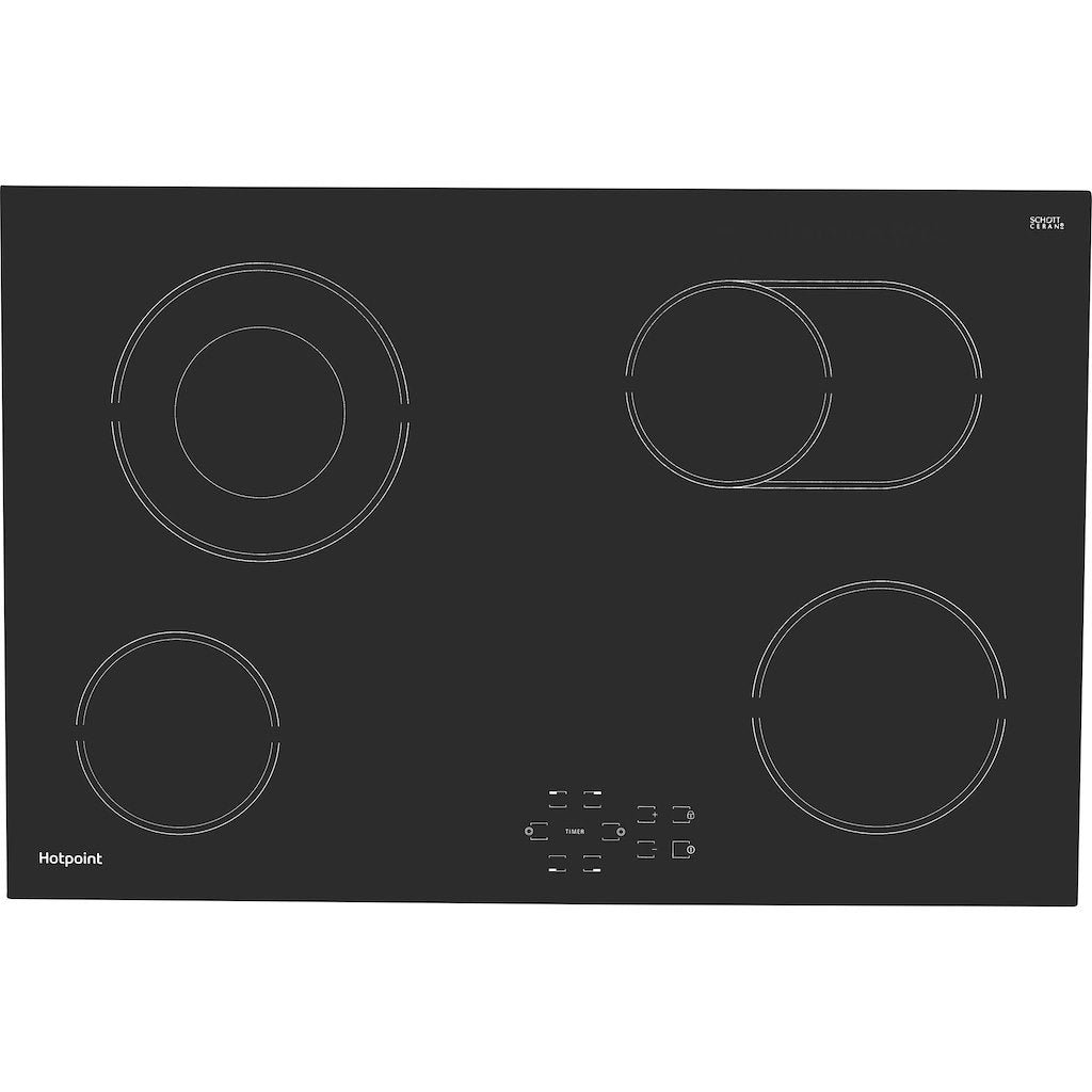 Hotpoint Ceramic Hob - Black - 77cm - HR 724 B H