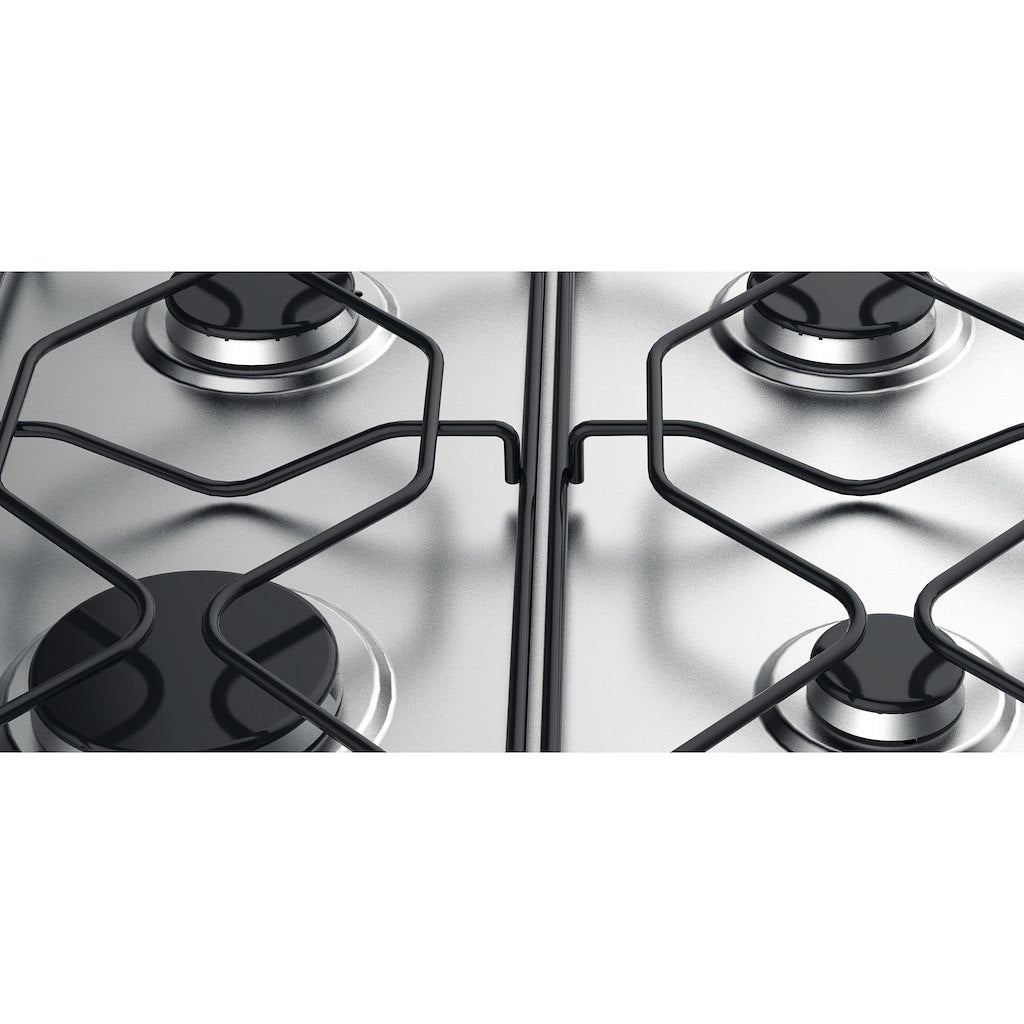 Gas hob: 4 gas burners - PAA 642 IX/I WE