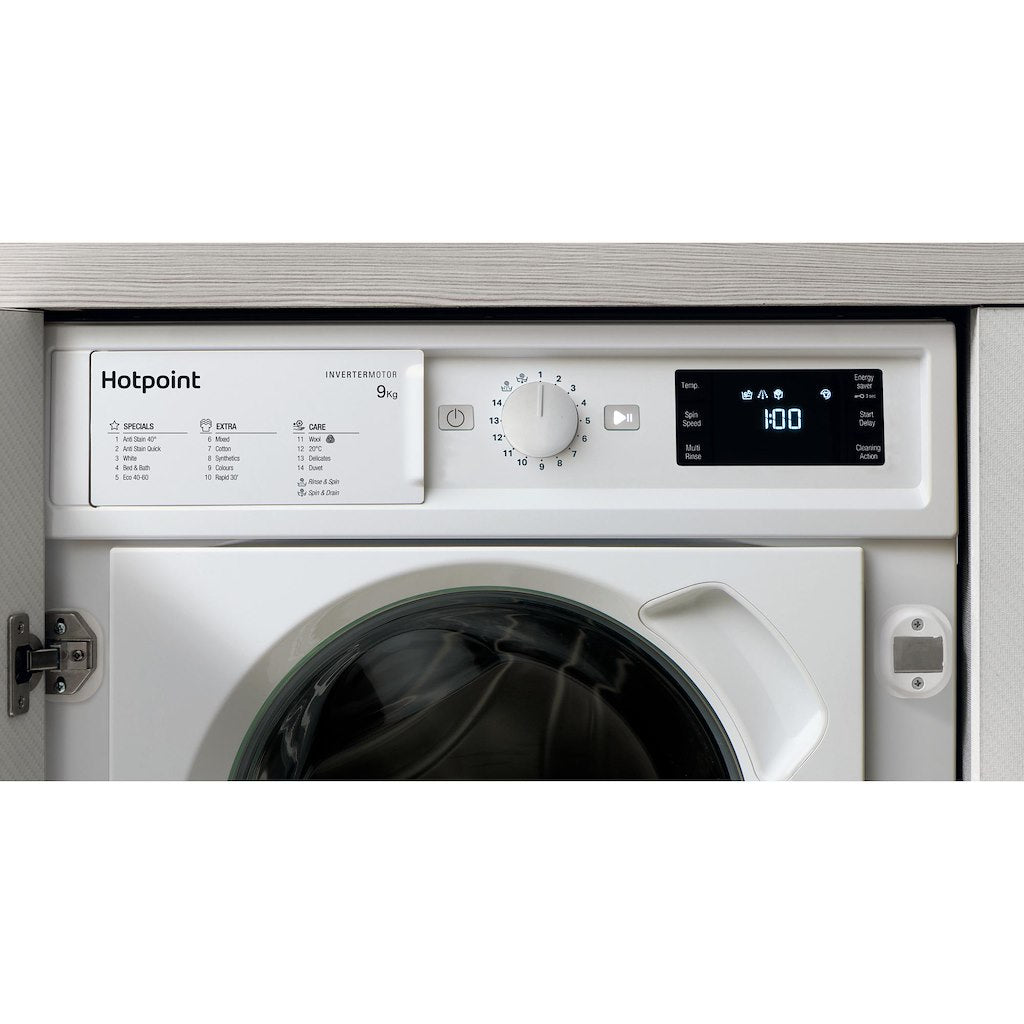 Hotpoint BI WMHG 91484 UK Integrated Washing Machine