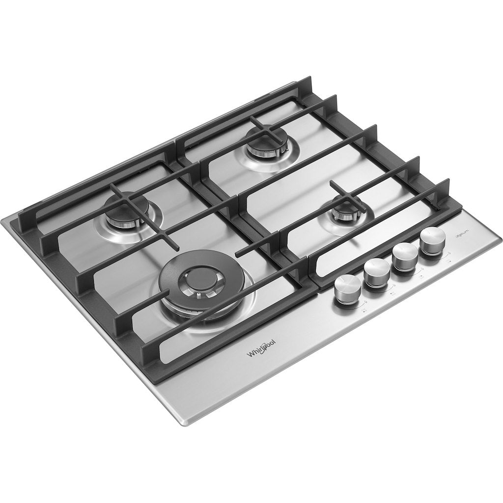 Whirlpool Gas Hob: 4 gas burners - GMW 6422/IXL