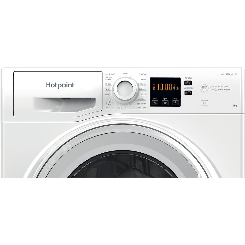 Hotpoint NSWR 944C WK UK N Washing Machine - White