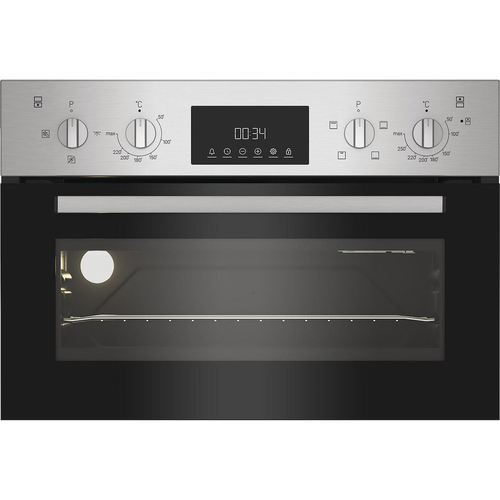 Indesit DII 10D IX Built In Electric Fan Double Oven - Stainless Steel