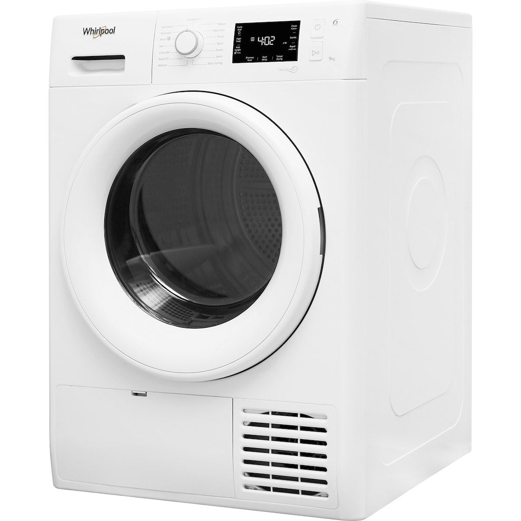Whirlpool Heat Pump Tumble Dryer: Freestanding, 9,0kg - FT M22 9X2 UK