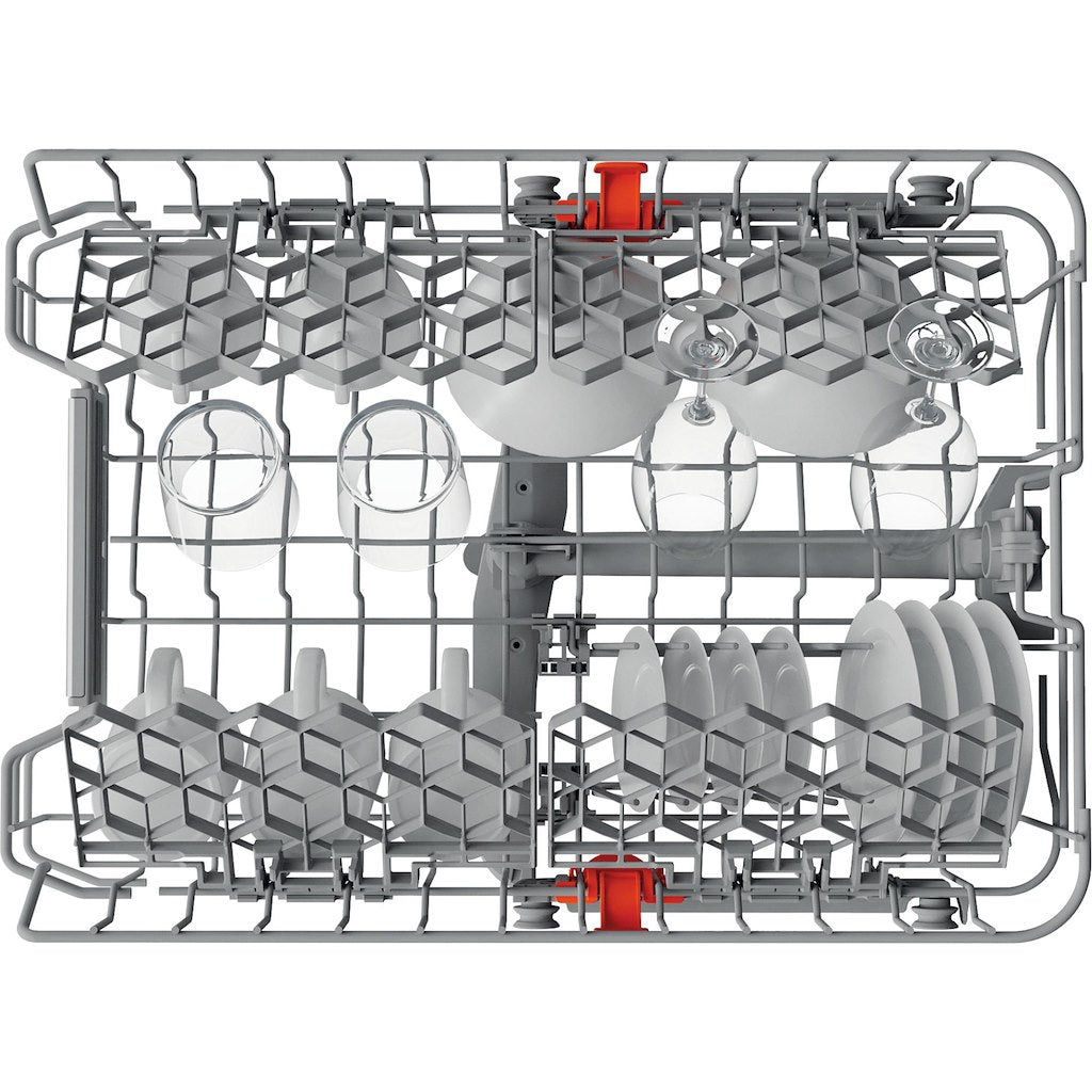 Hotpoint Slimline Free Standing Dishwasher - Stainless Steel -13 Place Setting - E Rated - HSFO 3T223 W X UK N