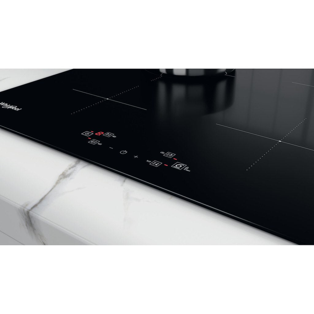 Whirlpool Induction Hob with 6TH SENSE Functions - Black - 60cm - WS Q2160 NE