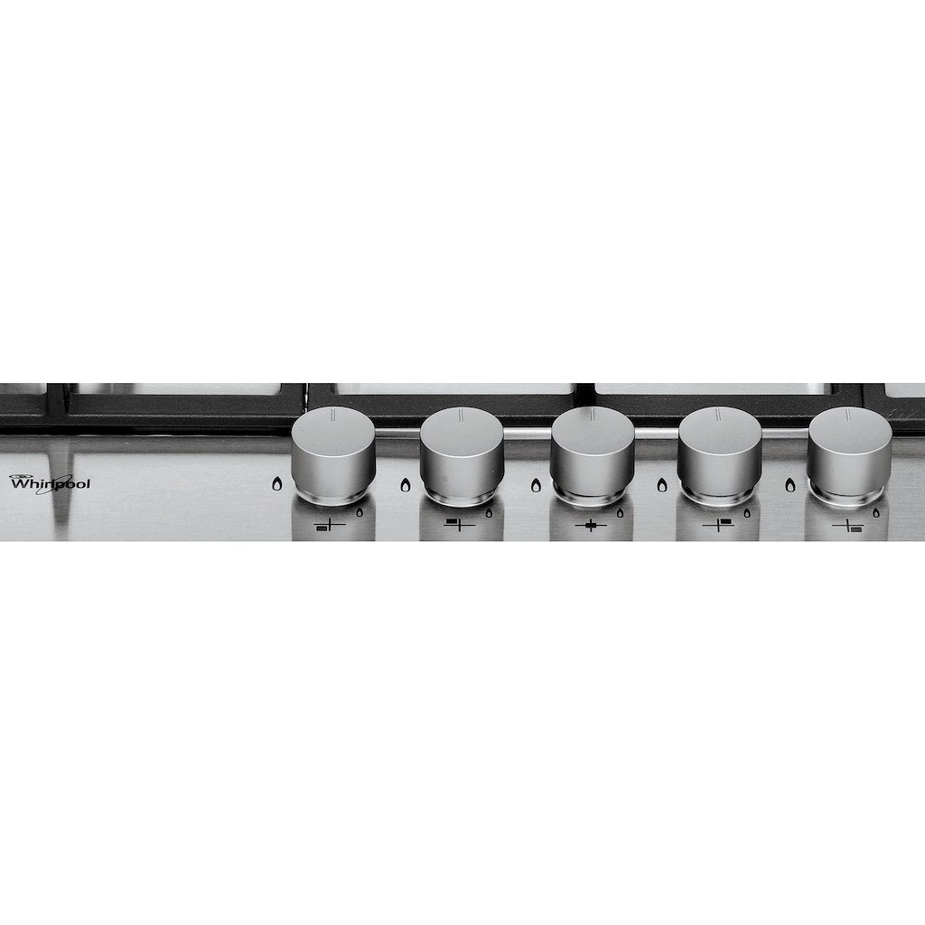 Whirlpool GMA 7522IX Hob 5 Burners 75cm - Stainless Steel