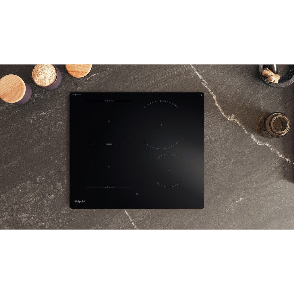 Hotpoint HeatContol Induction Hob - 60cm - with CleanProtect - HTX6014DCF