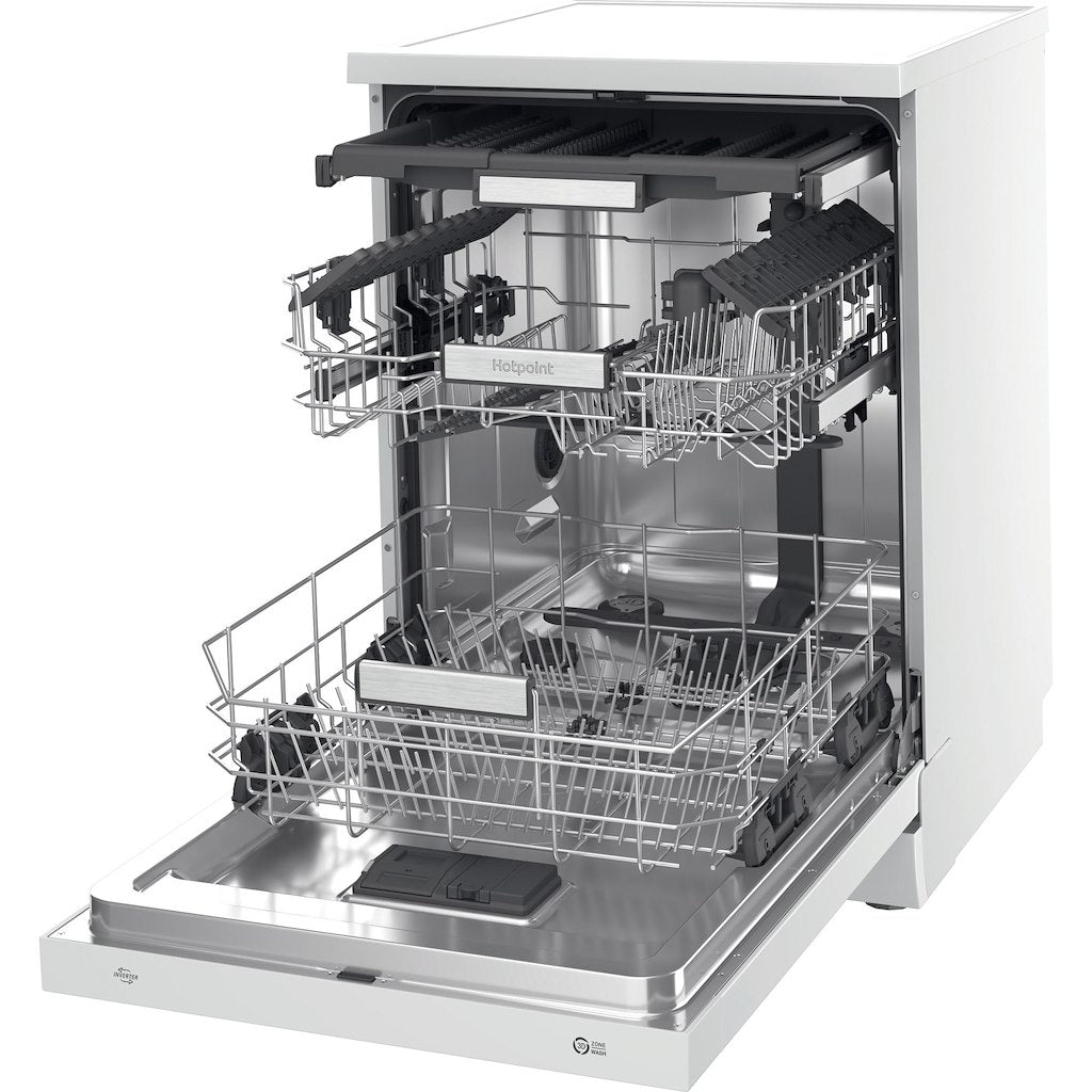 Hotpoint H7F HS41 UK Maxi Space Freestanding 15 Place Settings Dishwasher