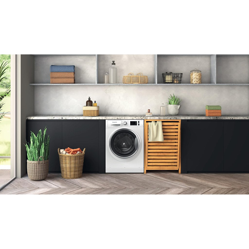 Hotpoint ActiveCare Washing Machine - White - 9kg - 1400rpm - A-20% Rated - NM11 948 WC A UK