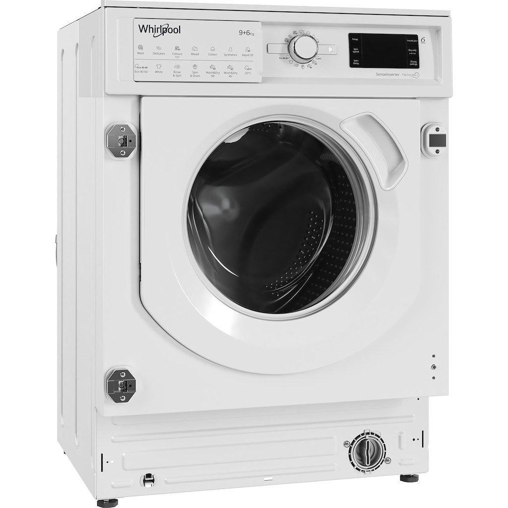 Whirlpool FreshCare Built-in Washer Dryer - White - 9+6kg - 1400rpm - D/B Rated - BI WDWG 961485 UK