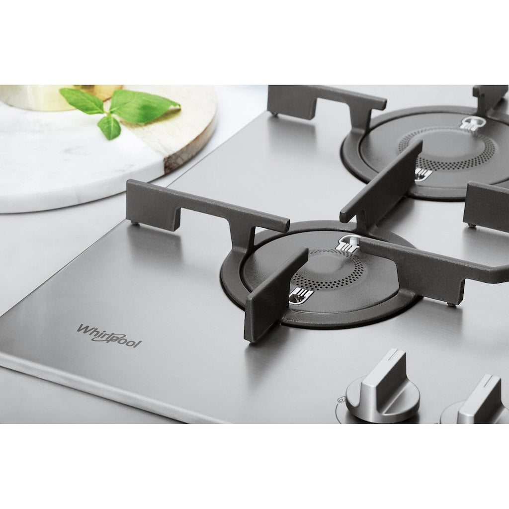 Whirlpool PMW75D2/IXL Gas 75CM Hob - Inox