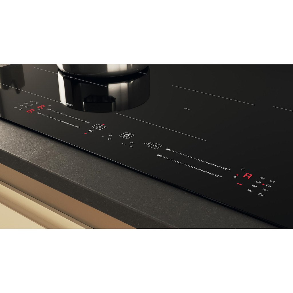 Whirlpool CleanProtect Induction Hob - Black -  77cm - WF S1577 CPNE
