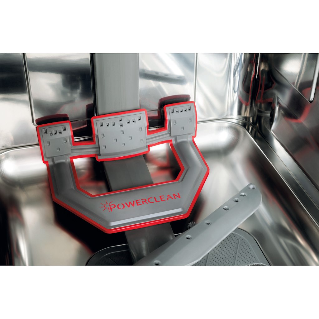 Whirlpool Dishwasher: in Stainless Steel, Slimline - WSFO 3T223 PC X UK