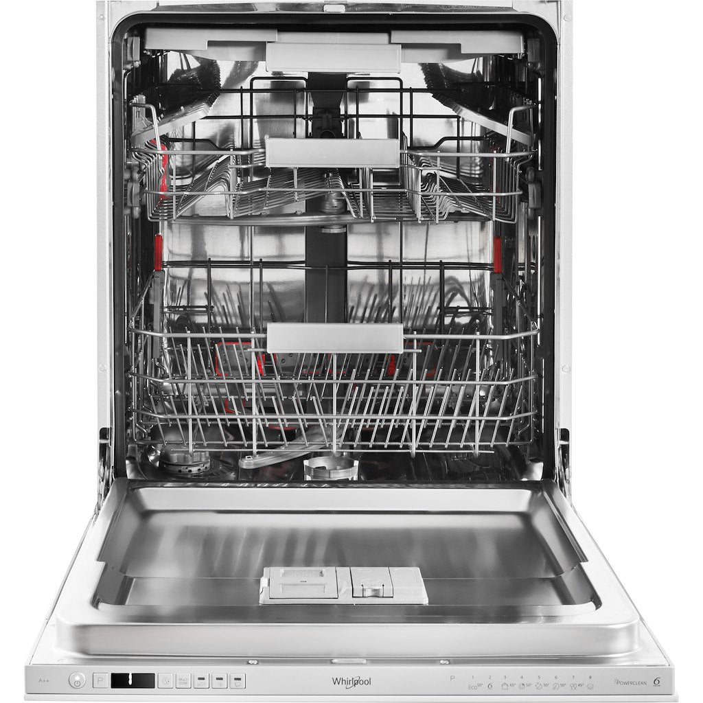 Whirlpool Integrated Dishwasher: in Silver - WIC 3C23 PEF UK