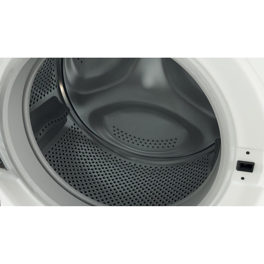 BWE111496XWVUK Indesit Push&Go Steam WASHING MACHINE - White - A