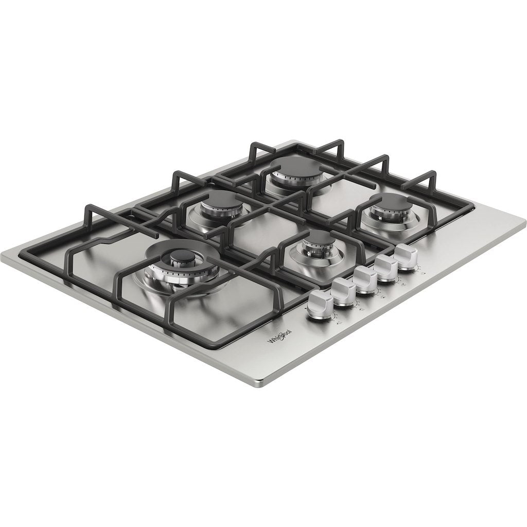 Whirlpool Gas Hob: 5 gas burners - TGML 761 IX R