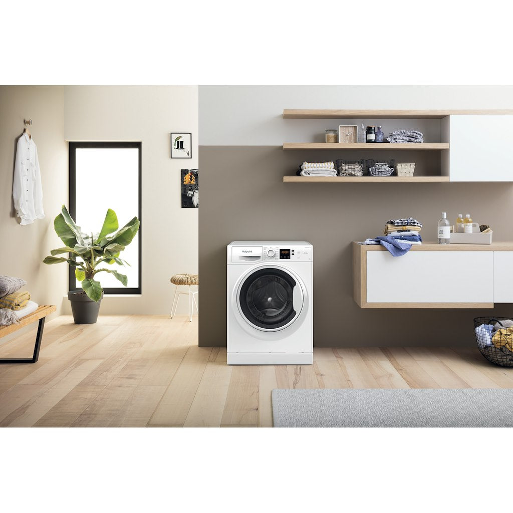 Hotpoint NSWA 1044C WW UK N Front Load 10kg Washing Machine - White