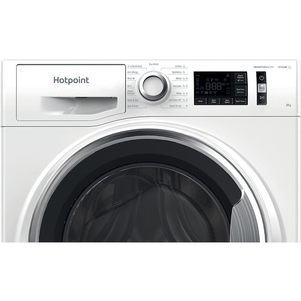 Hotpoint ActiveCare NM11 845 WC A UK N Washing Machine - White