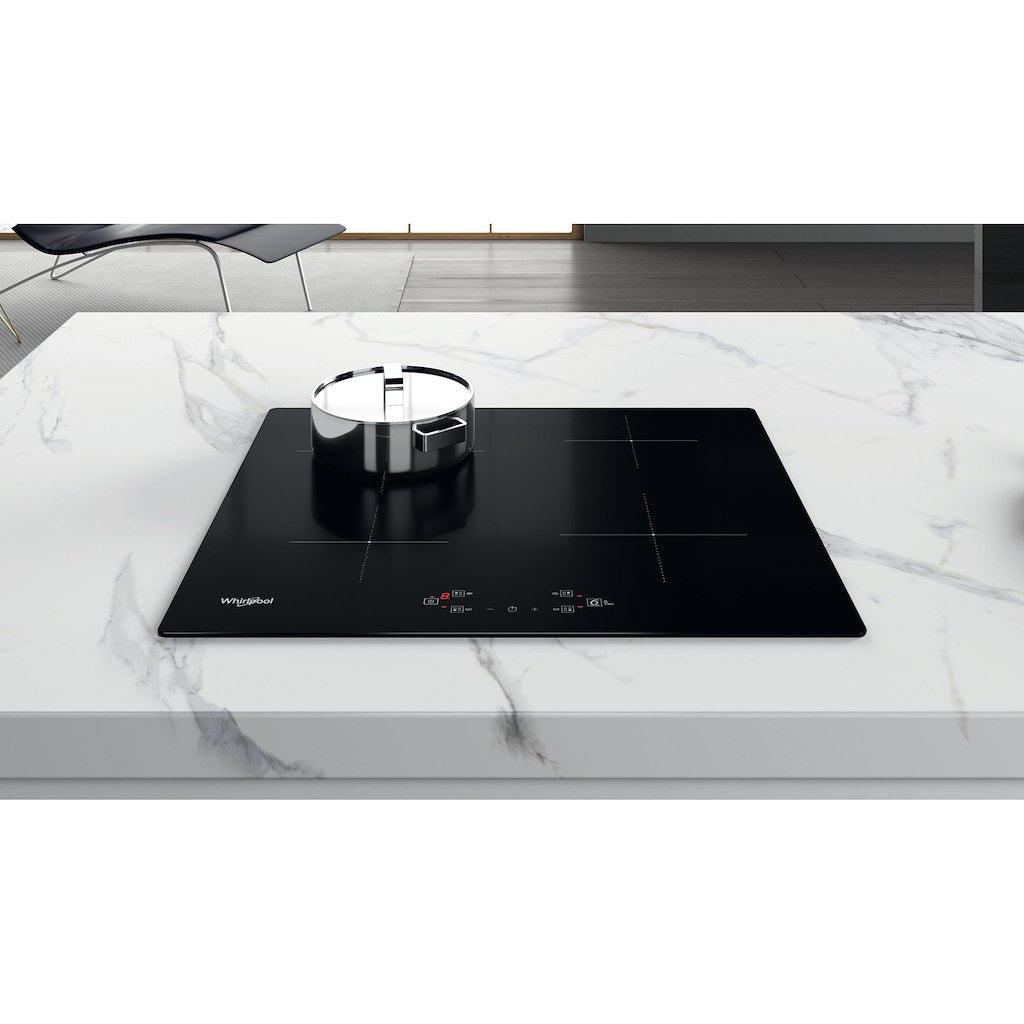 Whirlpool Induction Hob with 6TH SENSE Functions - Black - 60cm - WS Q2160 NE