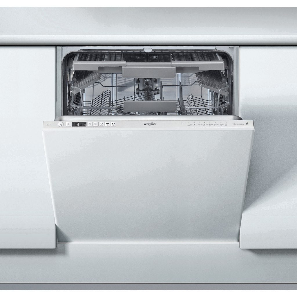 Whirlpool Integrated Dishwasher: in Silver - WIC 3C23 PEF UK