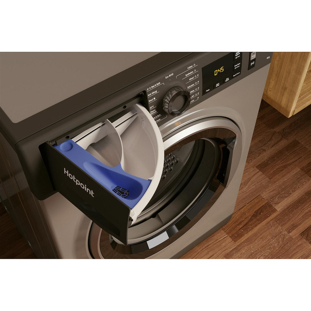 Hotpoint ActiveCare Graphite NM11946GCAUKN 9kg Washing Machine