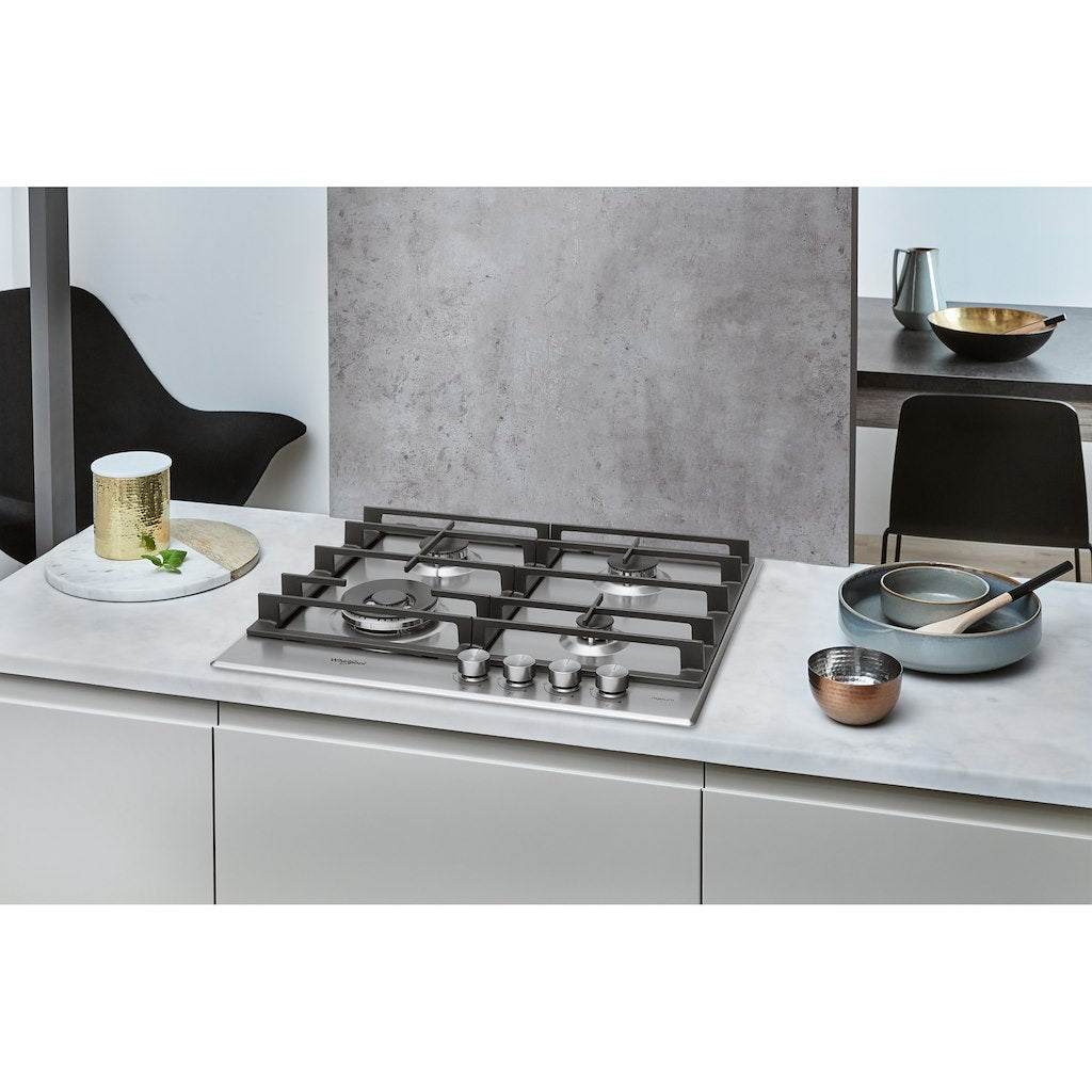 Whirlpool Gas Hob: 4 gas burners - GMW 6422/IXL