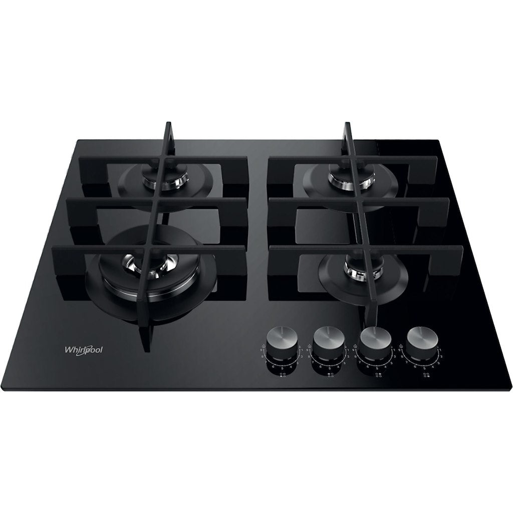 Whirlpool W Collection GOWL 628/NB Hob 4 Burners 60cm - Black
