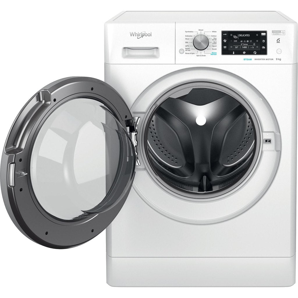 Whirlpool washing machine: 9,0kg - FFD 9448 BSV UK