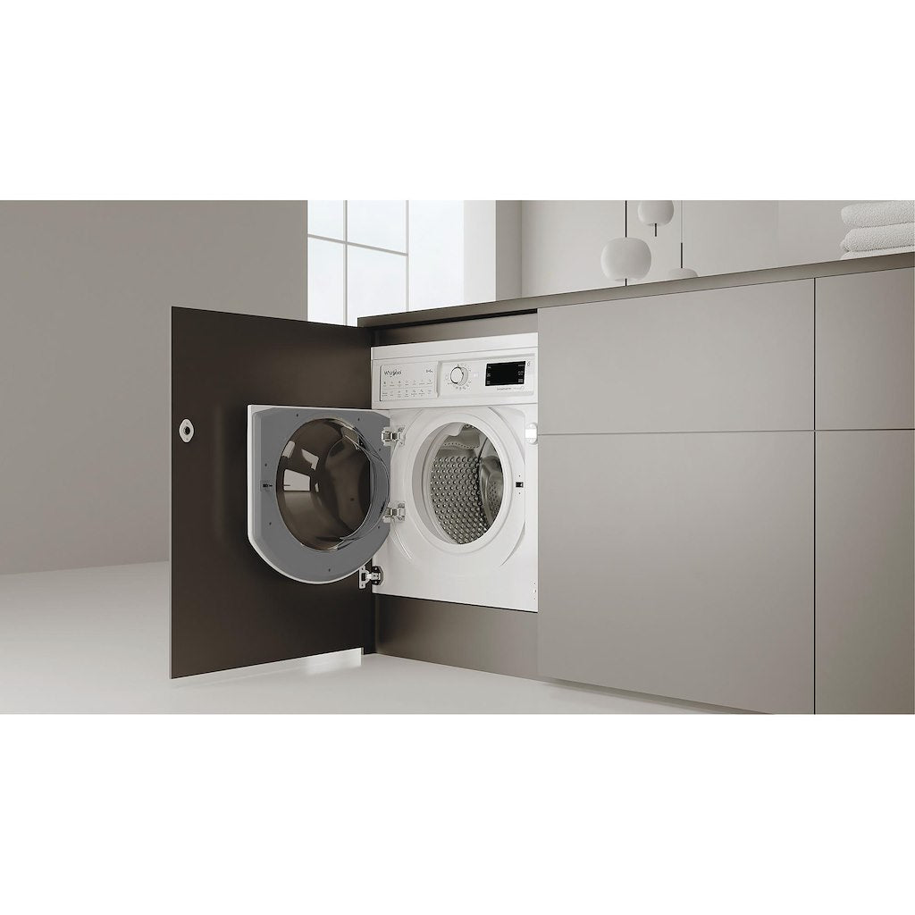 Whirlpool FreshCare Built-in Washer Dryer - White - 9+6kg - 1400rpm - D/B Rated - BI WDWG 961485 UK